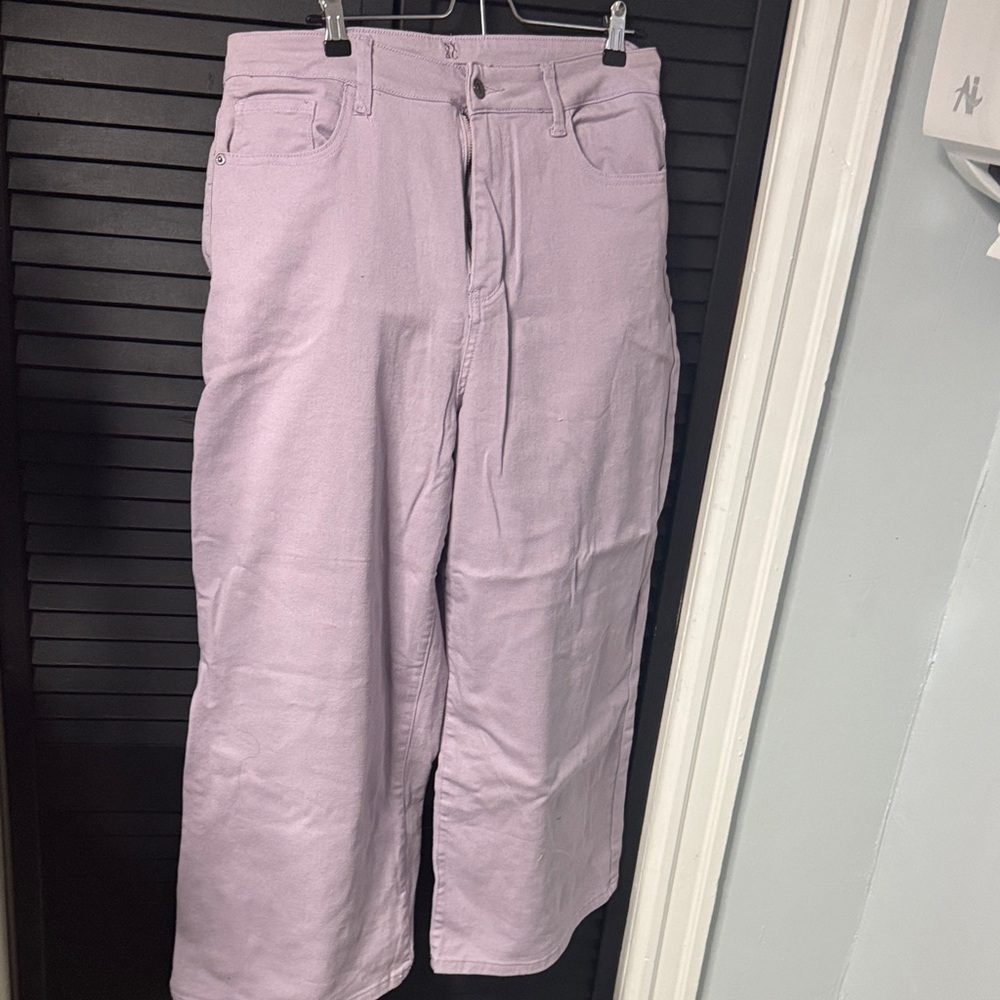 New York & Company Light Purple Jeans